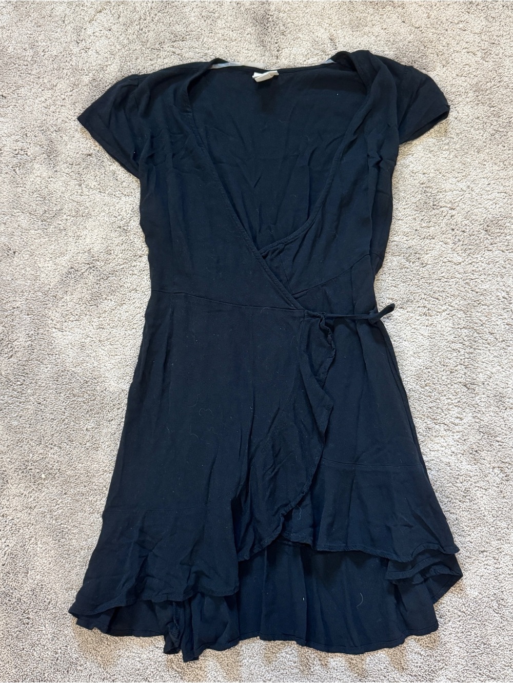 Mossimo Supply Co. Black Wrap Dress